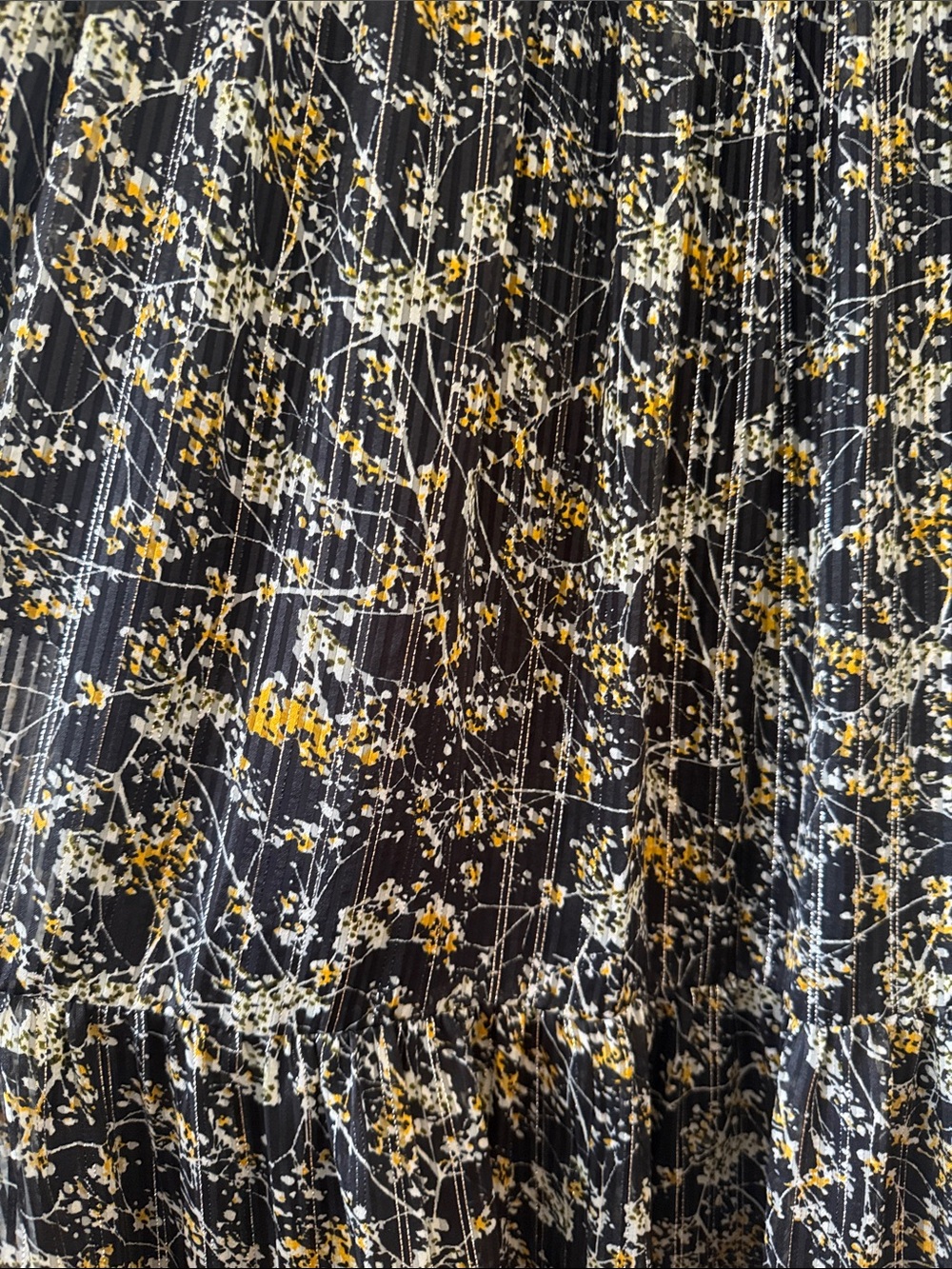 Zara Floral Long-Sleeve Dress - Picture 3 of 6